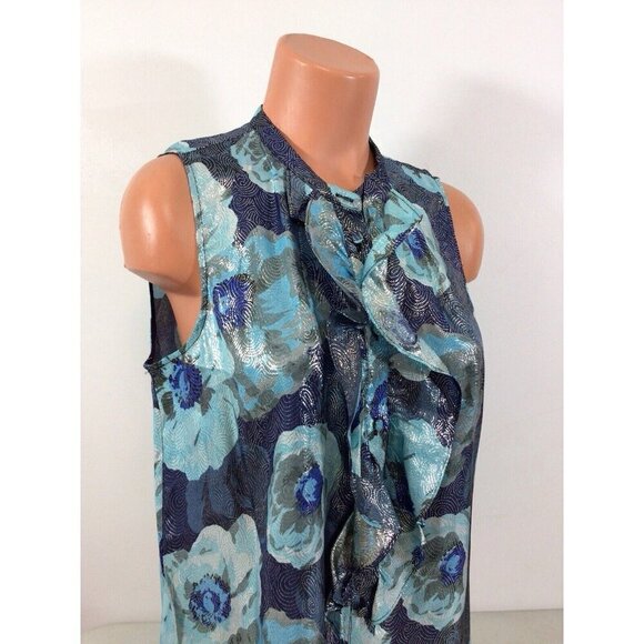 J Crew Floral Blouse Womens Small New - Picture 3 of 9